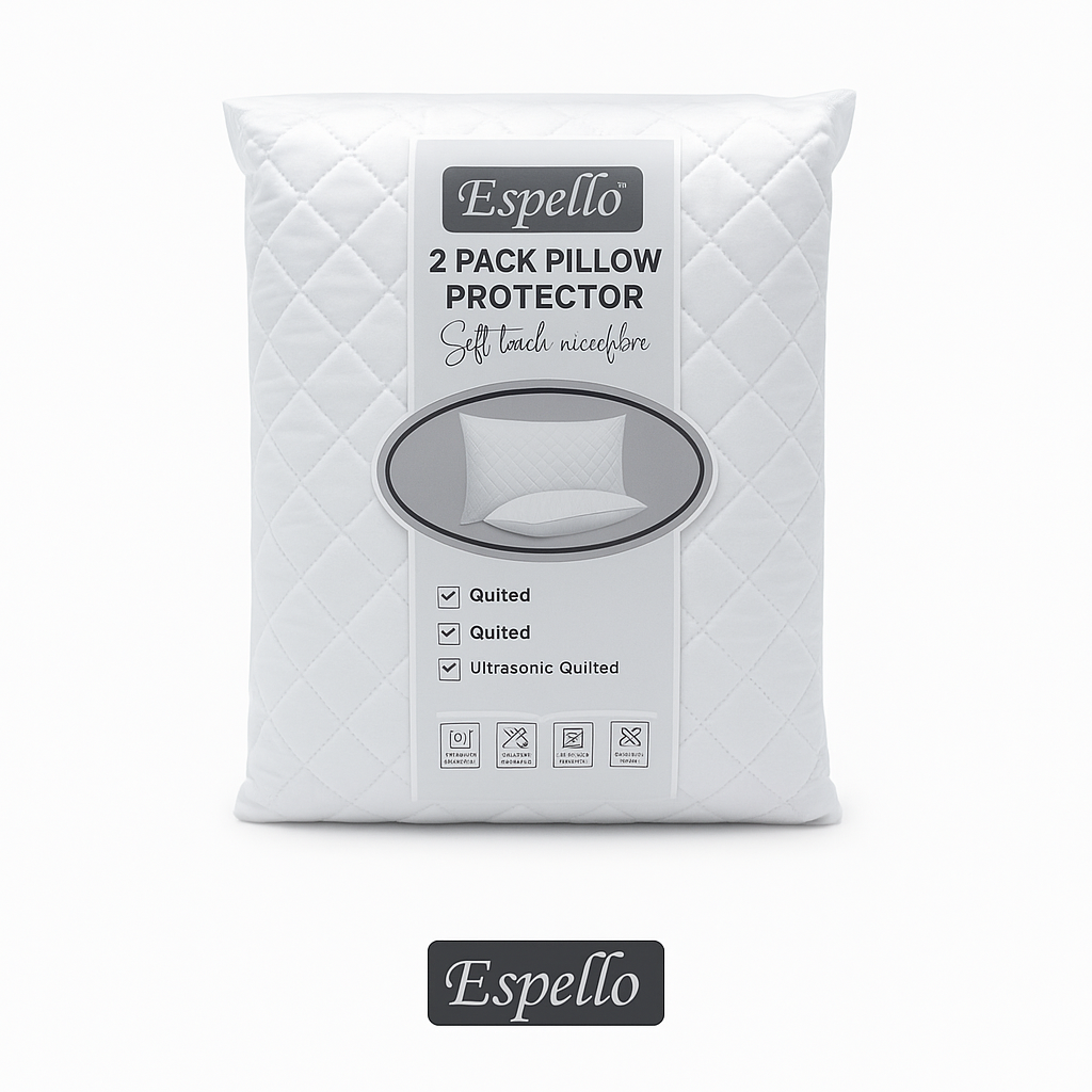 Espello Continental Pillow Protector - Twin Pack