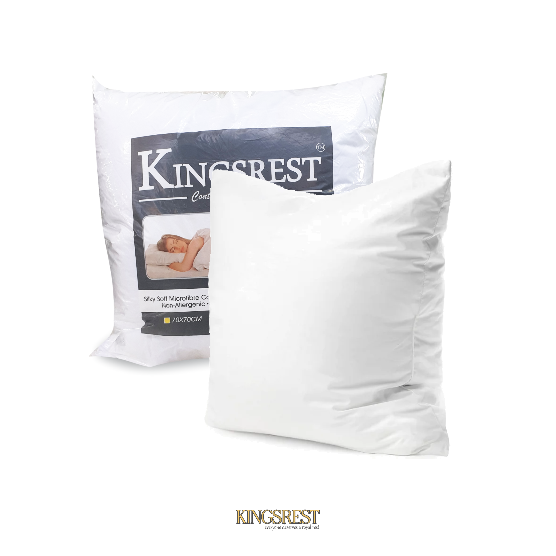 Kingsrest Continental Pillow - 70cm x 70cm