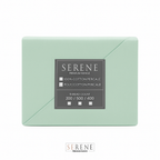 Serene Fitted Sheet/Flat Sheet/2 Pillow Case - T200 - 100% Cotton