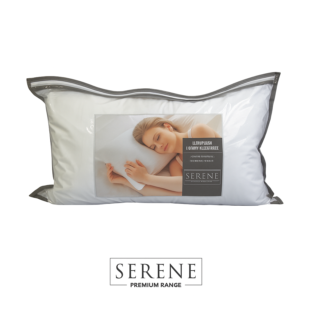 Serene Luxury King Pillow - Single 50cm x 90cm