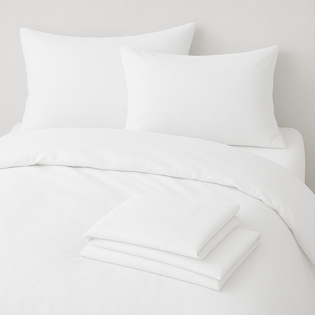 Serene Duvet Cover Set - T200 Poly Percale