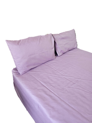 Microfibre Fitted Sheet and Pillow Case Combo