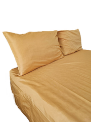 Microfibre Fitted Sheet and Pillow Case Combo