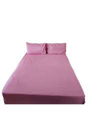 Microfibre Fitted Sheet and Pillow Case Combo