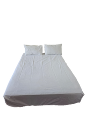 Microfibre Fitted Sheet and Pillow Case Combo