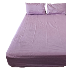 Microfibre Fitted Sheet and Pillow Case Combo