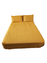 Microfibre Fitted Sheet and Pillow Case Combo