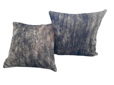 Nguni Full Face Cushion - Brown - 50cm x 50cm