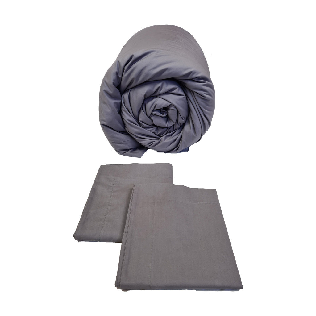 Standard Duvet Cover Set - T200 Cotton Percale